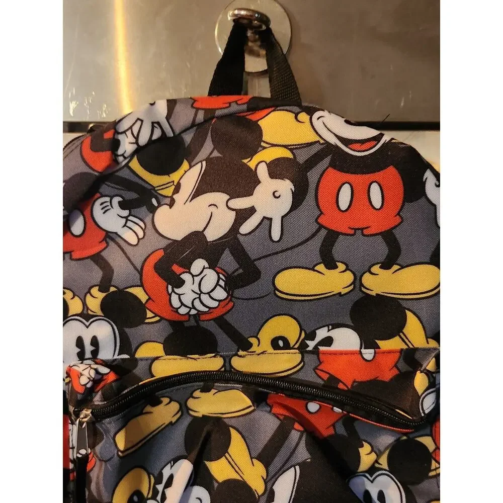 Mickey Mouse All-Over Print Backpack Disney MECF92-W New With Tag